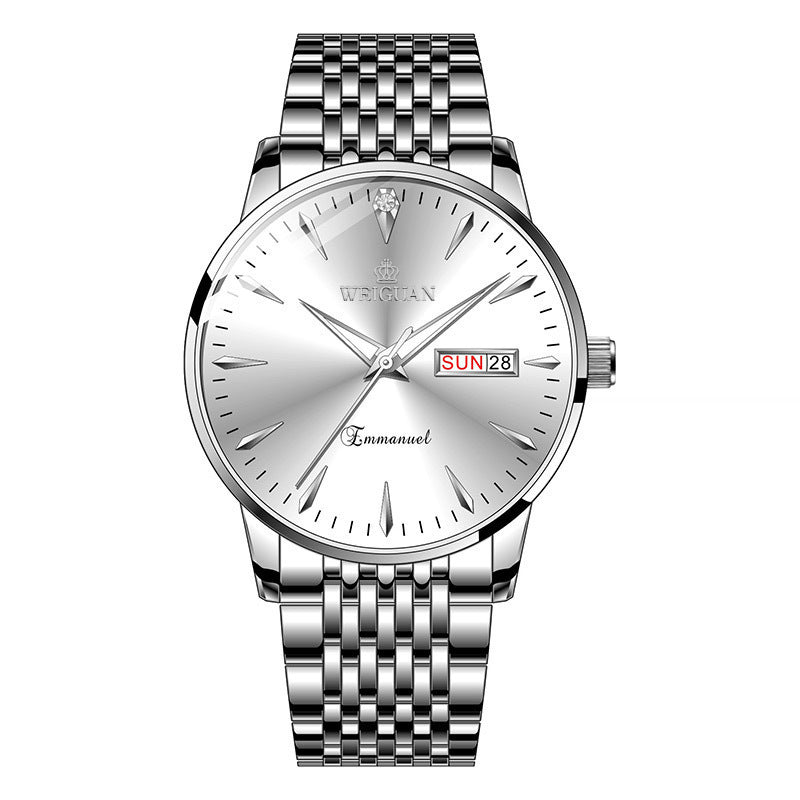 WEIGUAN Automatic Watch – Luminous & Water-Resistant