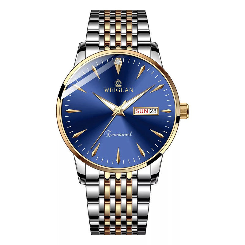 WEIGUAN Automatic Watch – Luminous & Water-Resistant