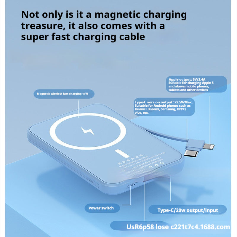 MagSafe Wireless & Wired Power Bank – 66 W Super Charge