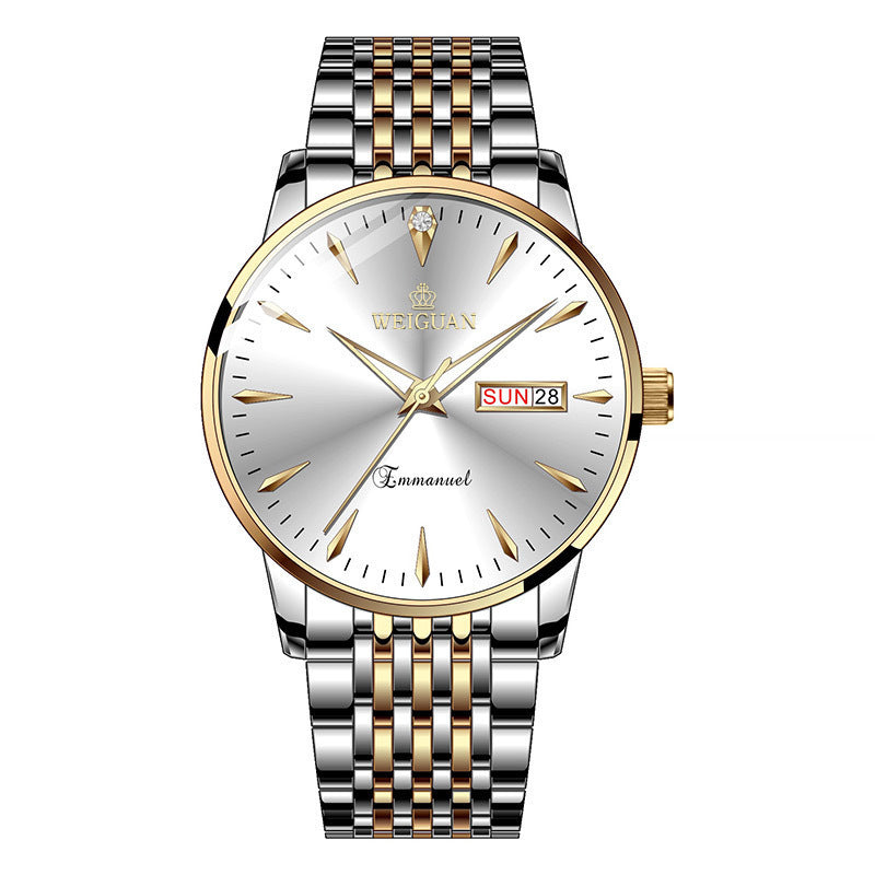 WEIGUAN Automatic Watch – Luminous & Water-Resistant