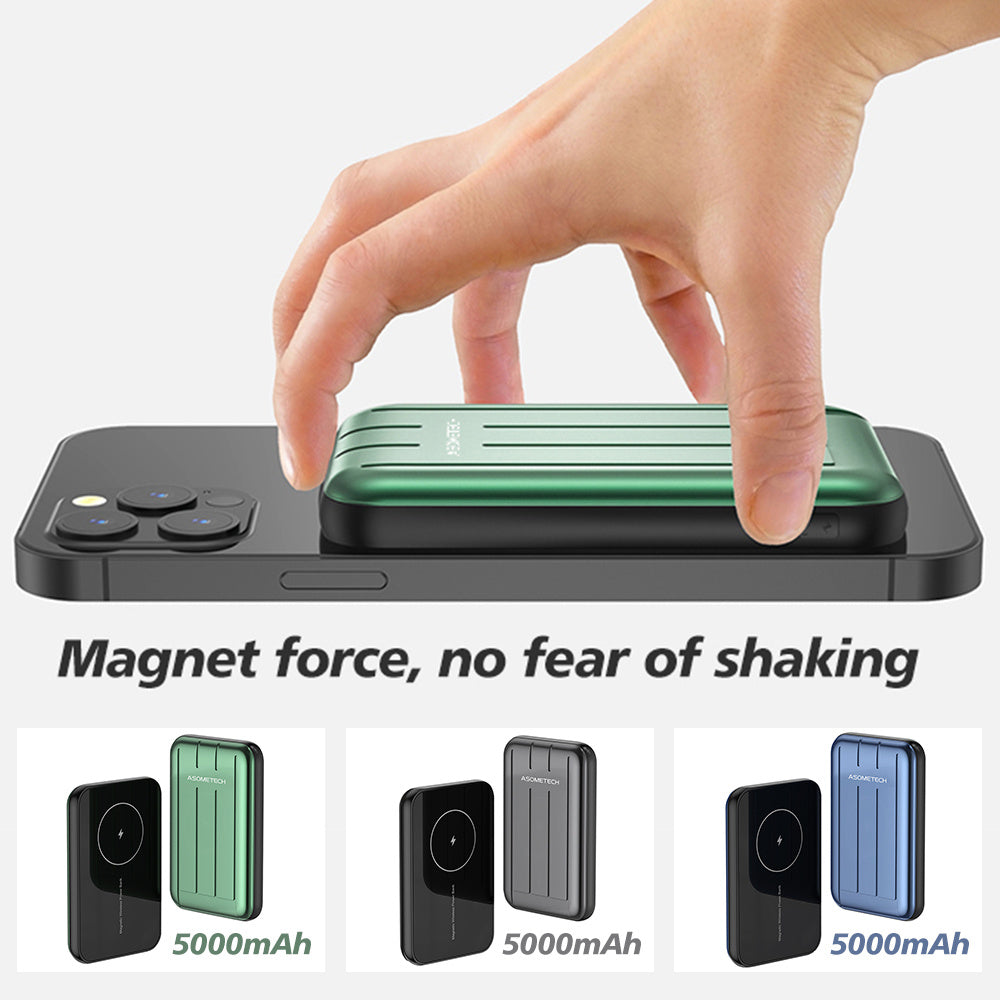 Magnetic Wireless Power Bank 5000mAh